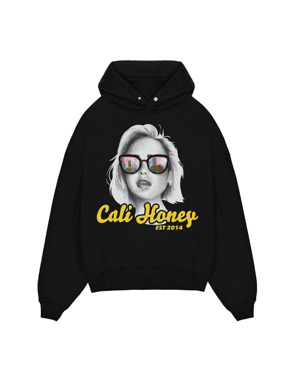 Cali Honey Girl Hoodie - Black