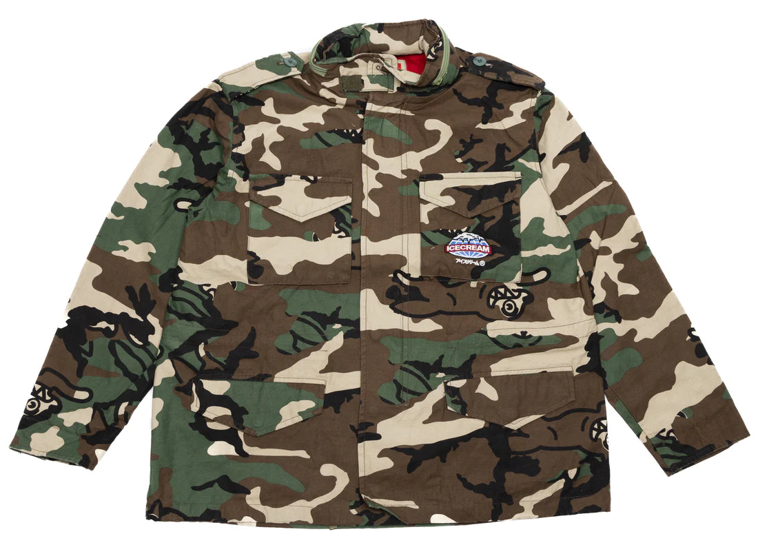 Gi Joe Jacket Camo Sneaker Bar