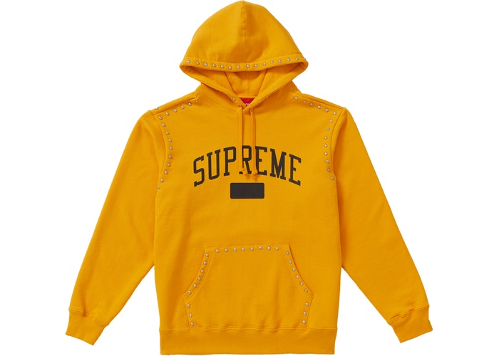 Supreme Studded Hooded Sweatshirt – Sneaker Bar