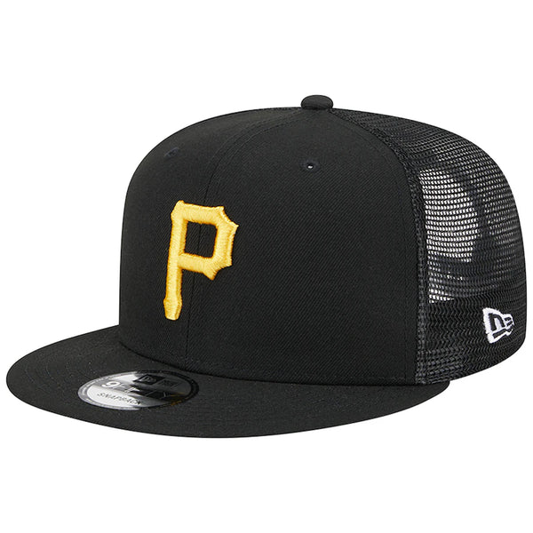Pittsburgh Pirates 9FIFTY Trucker Hat - Black/Yellow