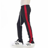 Track Pants - Black/Red