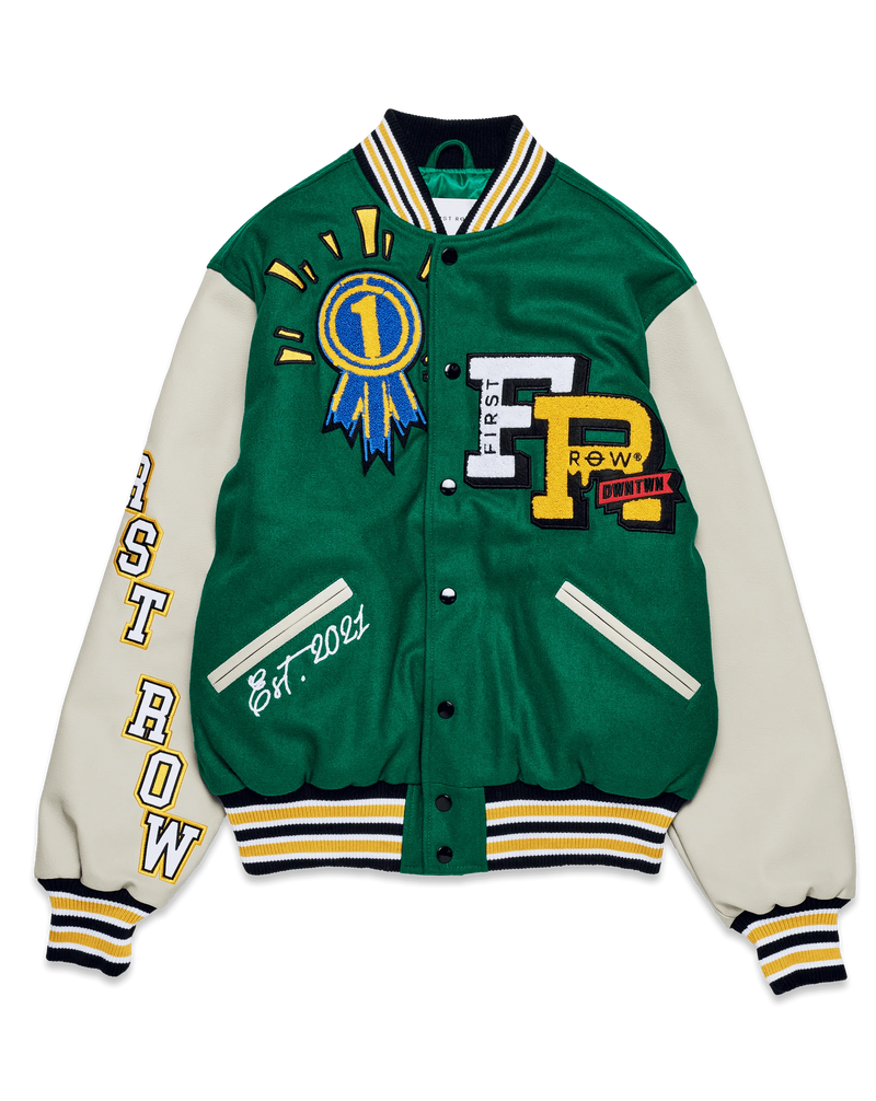 Trophy Varsity Jacket - Green