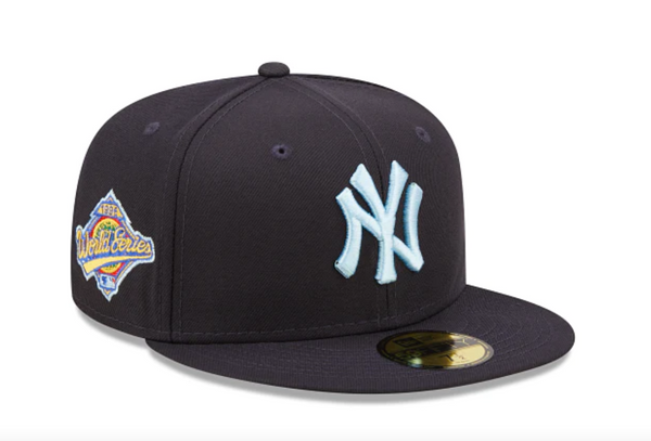 New York Yankees 1996 World Series Clouds Fitted