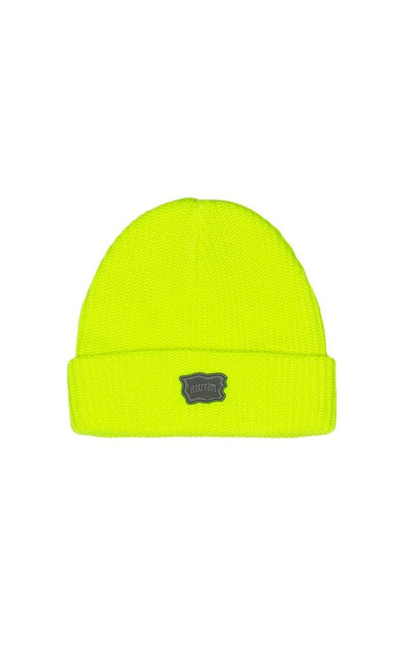 Dune Knit Hat - Neon Yellow