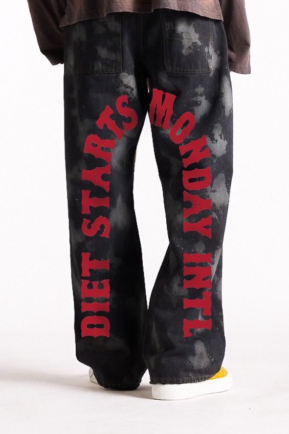 Arch Diet Denim - Oil Stained