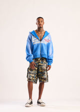 California Dreamin Full Zip Hoodie - Blue