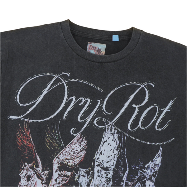 Dry Rot Pegasus Tee - Black