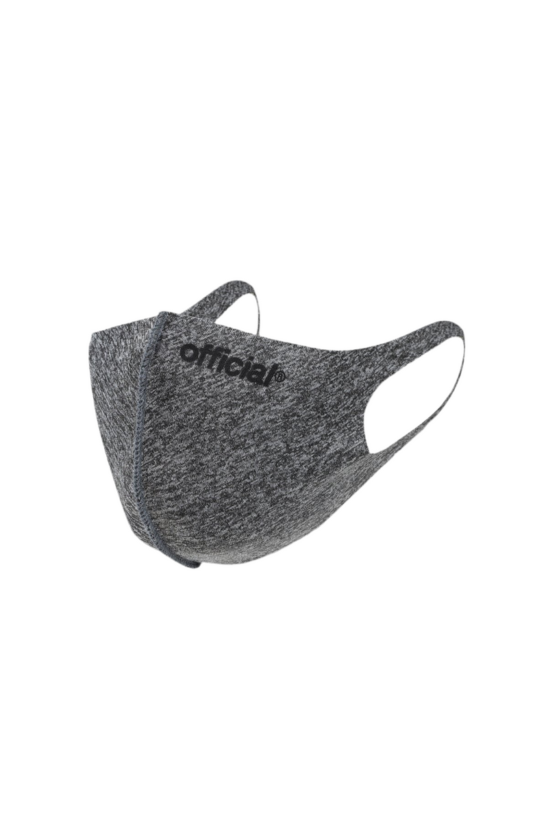 Poly Face Mask - Heather Grey