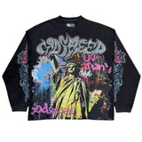 Godspeed Vandal LS T-shirt (Black Wash)