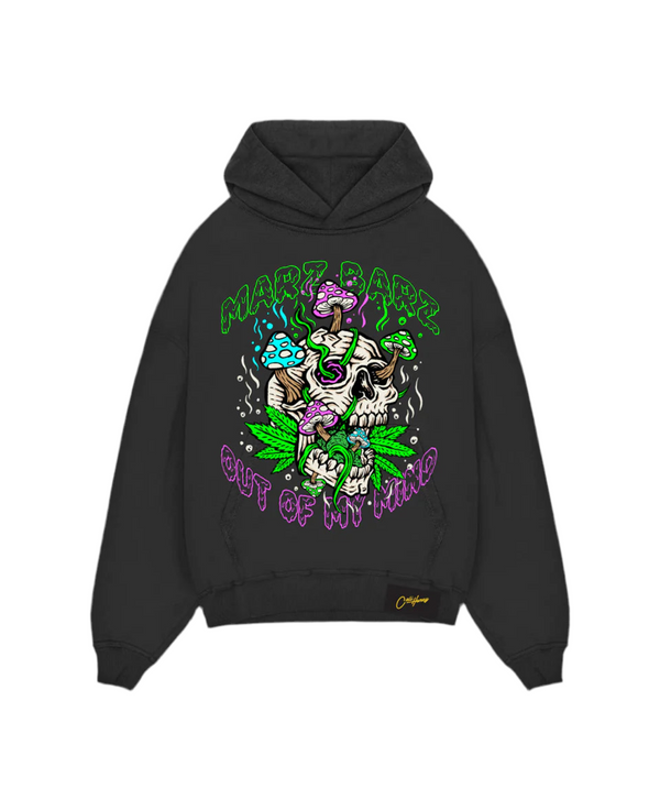 Marz Barz Out of My Mind Hoodie - Black