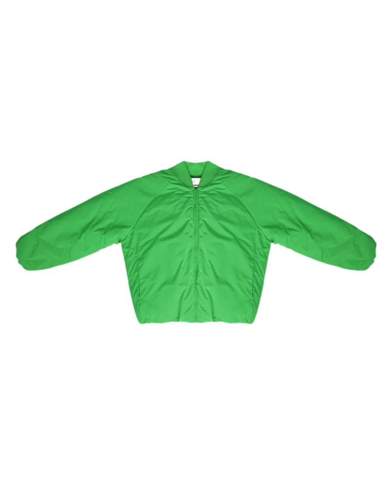 Capital Cropped Bomber - Green