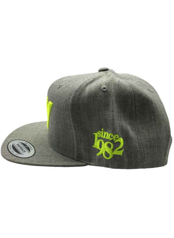 Neon Green NY Balance Crown Snapback