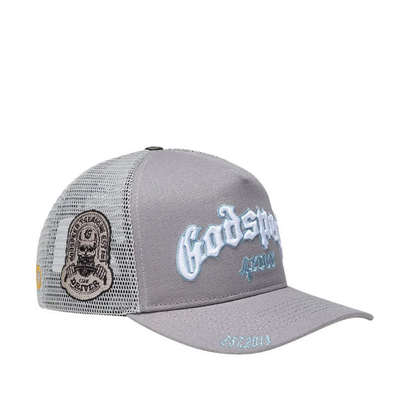 Godspeed Forever Trucker Hat - Grey