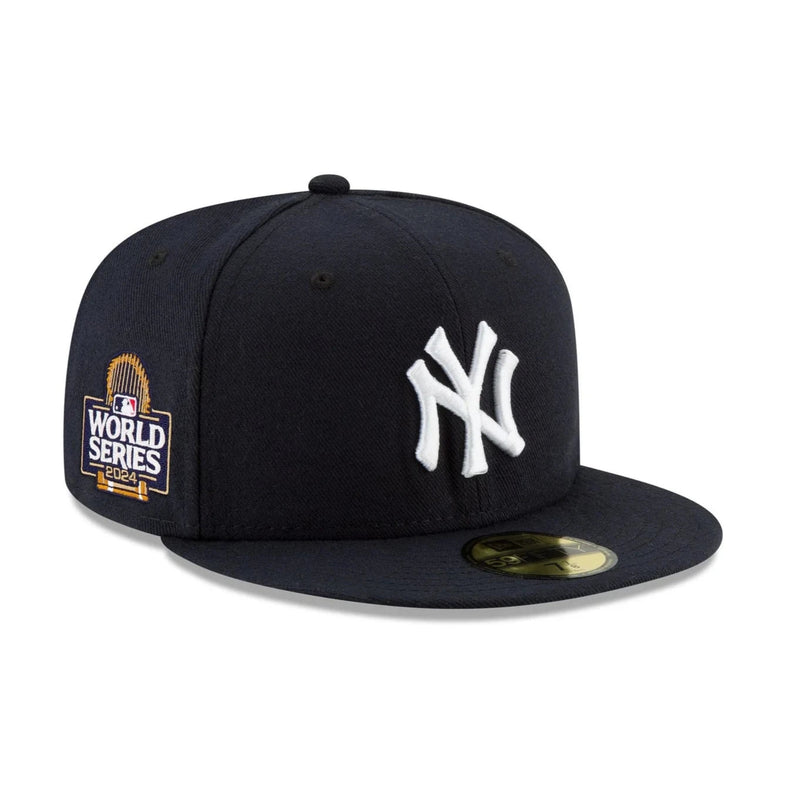 New York Yankees New Era Navy 2024 World Series Side Patch 59FIFTY Fitted Hat