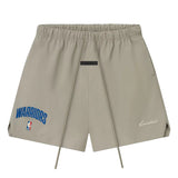 Unisex Golden State Warriors Fear of God x NBA Gray Classic Fit Shorts