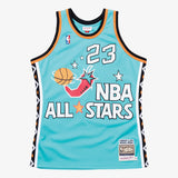 Michael Jordan 1996 NBA All-Star Game Teal Authentic Jersey