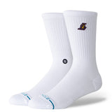 Unisex Stance Los Angeles Lakers Crested Knit Crew Socks