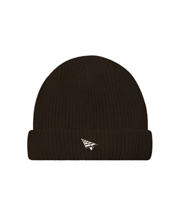 Wharfman Beanie - Dark Brown