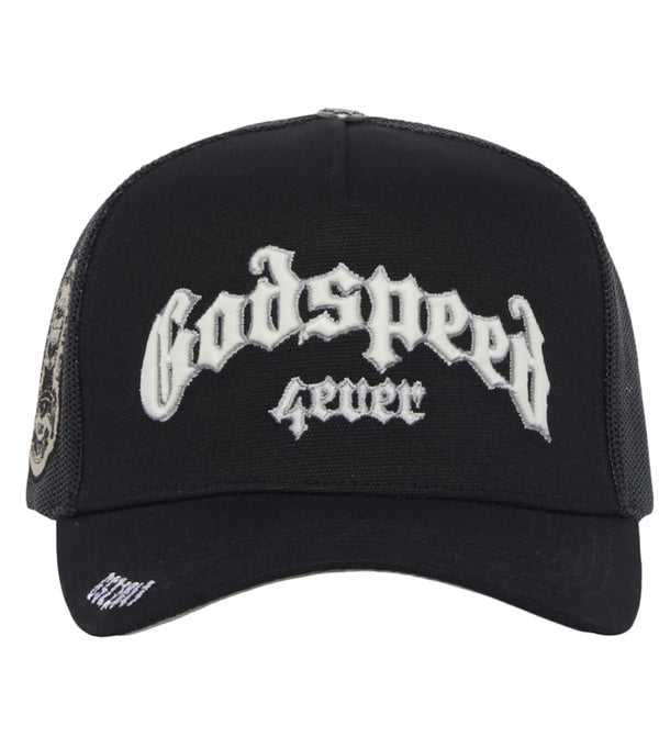 Godspeed Forever Trucker Hat Black