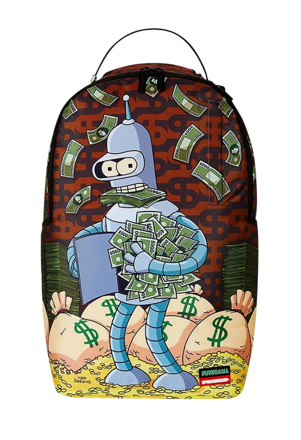 Futurama Bender Money DLXR Backpack