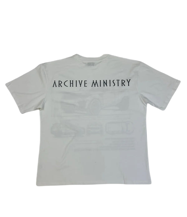 Archive Ministry Rover Tee - White