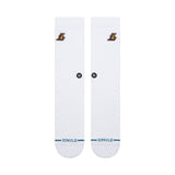 Unisex Stance Los Angeles Lakers Crested Knit Crew Socks