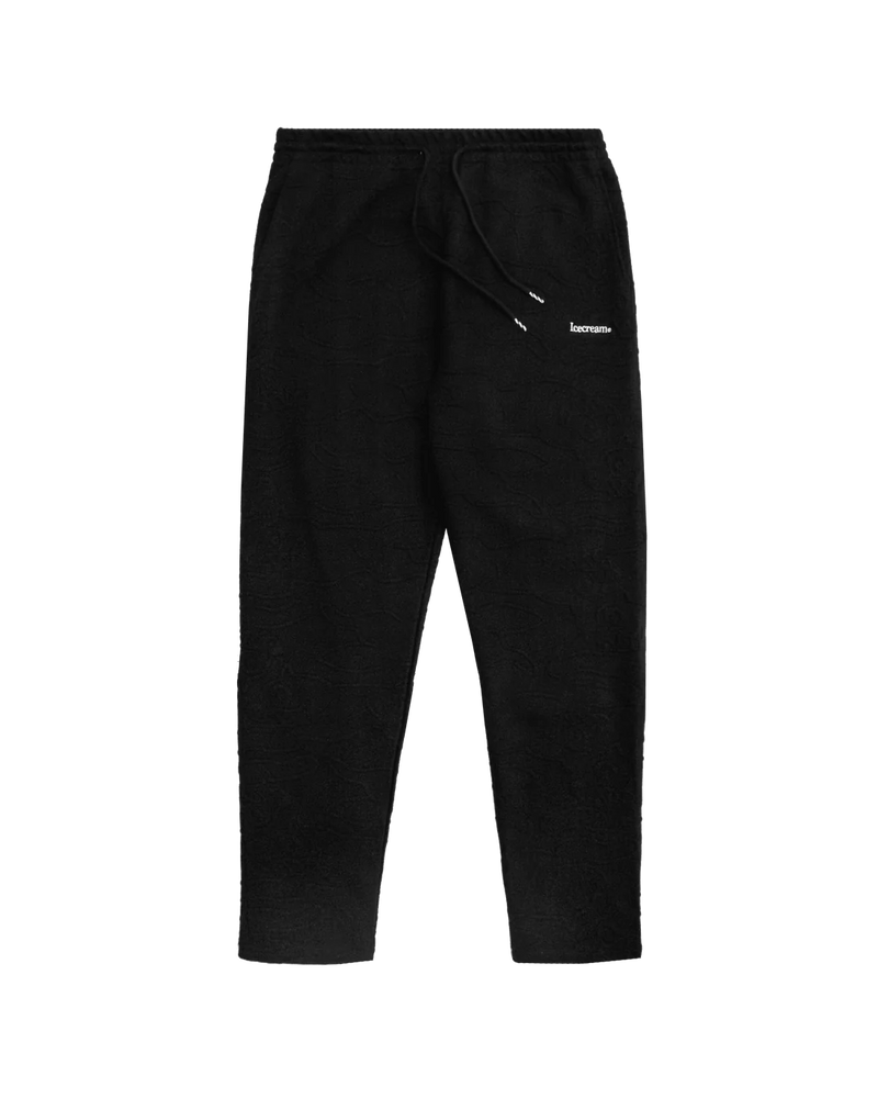 Laced Sweatpants - Black