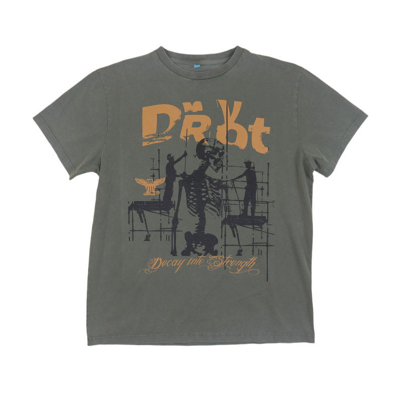 Dry Rot Building Blocks Tee - Green