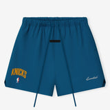 New York Knicks Fear of God x NBA Unisex Classic Fit Shorts - Blue