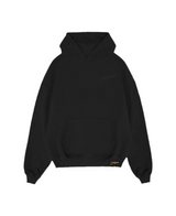 Cursive Hoodie Black/Black Premium