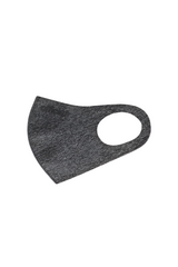 Poly Face Mask - Heather Grey