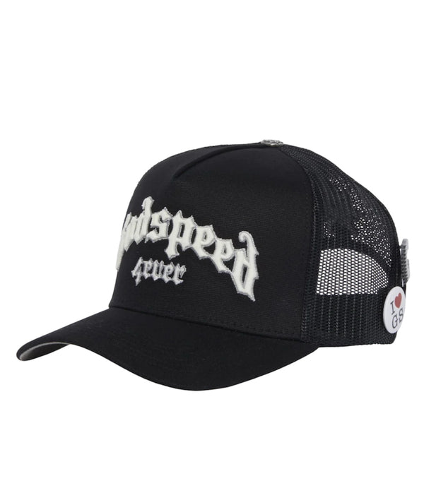 Godspeed Forever Trucker Hat Black