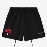 Unisex Chicago Bulls Fear Of God x NBA Black Classic Fit Shorts