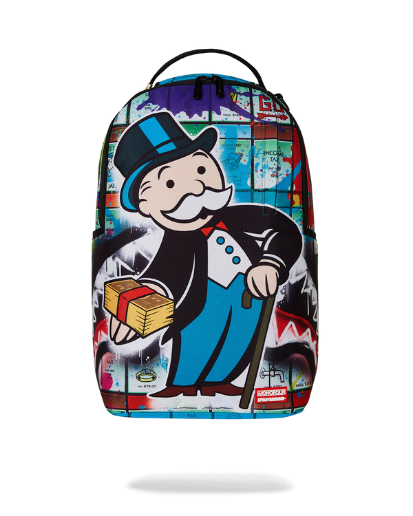 Monopoly Man Sprayed Board DLXR Backpack