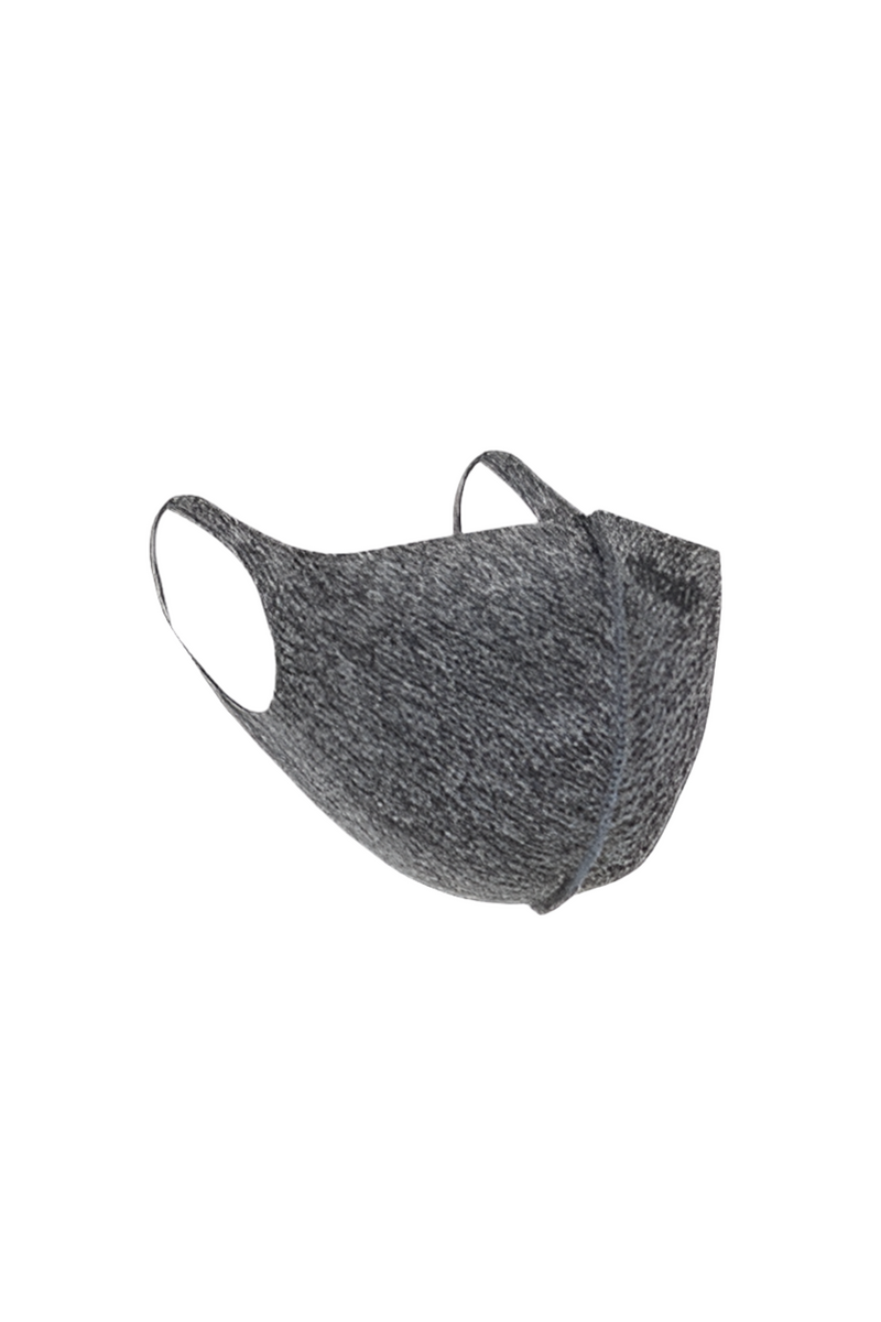 Poly Face Mask - Heather Grey