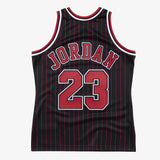 Michael Jordan Chicago Bulls 1995-96 Black Authentic Jersey