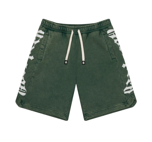GS Courtside Shorts (Green Wash)