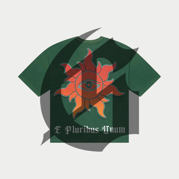 Godspeed On The Run T-shirt Green