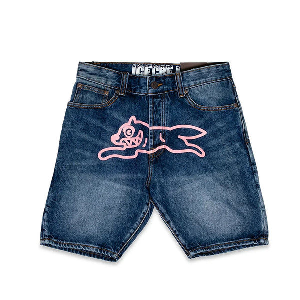 Pink Jean Short