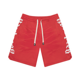 GS Courtside Shorts (Red Tie-Dye)