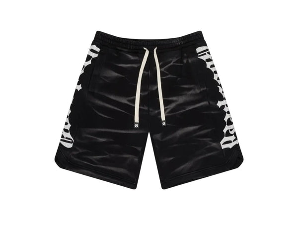GS Courtside Shorts Black Tie Dye