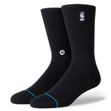NBA Stance Unisex Logoman Quater Sock - Black