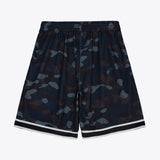 New Jersey Nets Black M&N x BAPE Swingman Camo Shorts