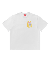 Aisle Closed SS Knit - White