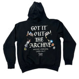 Wrist Bling Hoodie - Black