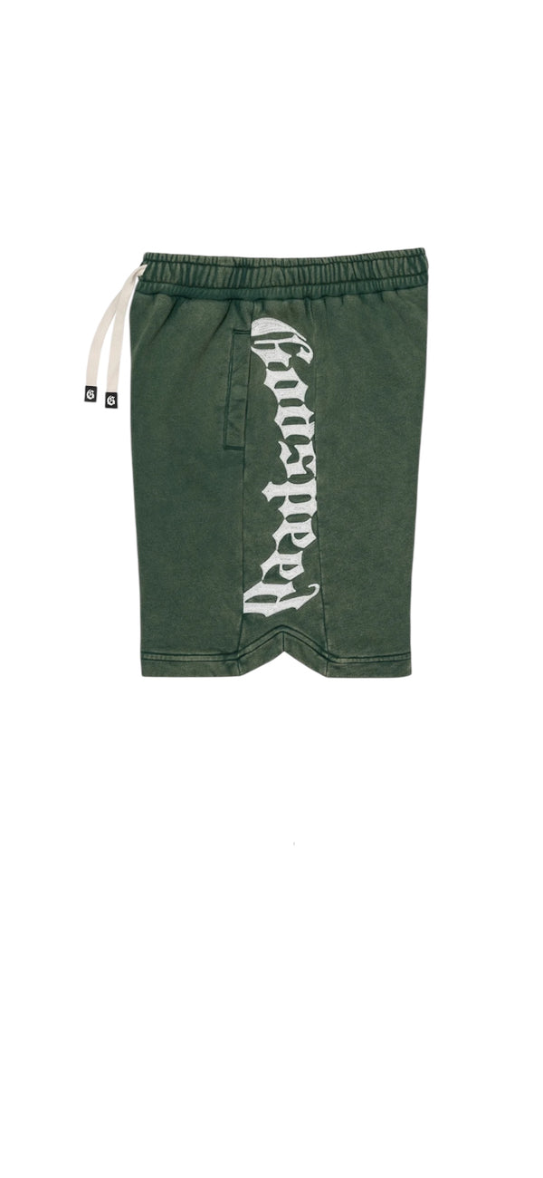GS Courtside Shorts (Green Wash)