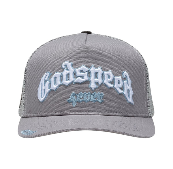 Godspeed Forever Trucker Hat - Grey