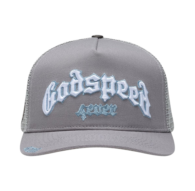 Godspeed Forever Trucker Hat - Grey