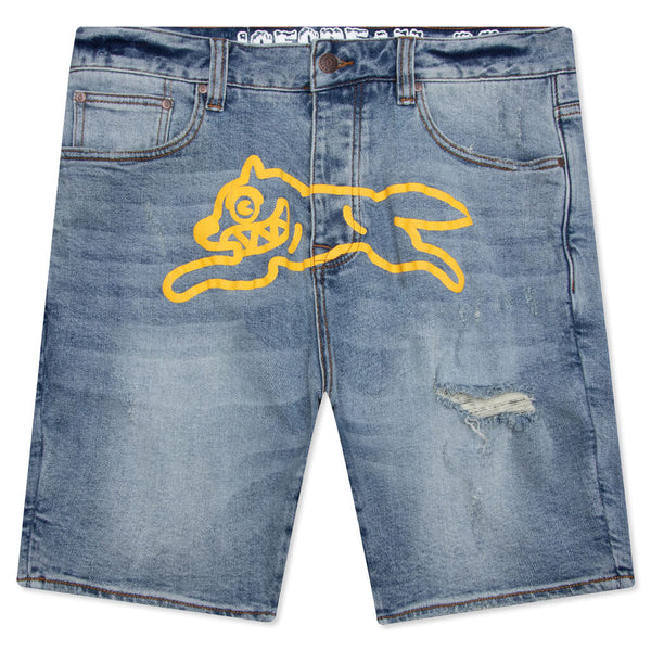 Yellow Jean Short