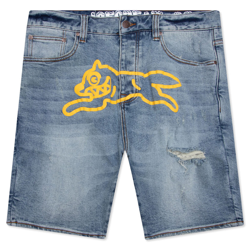 Yellow Jean Short